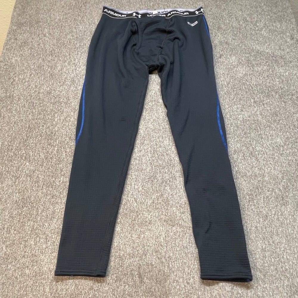Under Armour Base 3.0 Mens XL Thermal Leggings Black ColdGear Base Layer Pants